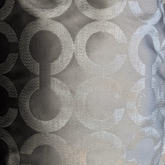 Coach Maggie Signature Madison Op Art Lurex 14426 Purse - Picture 3 of 14